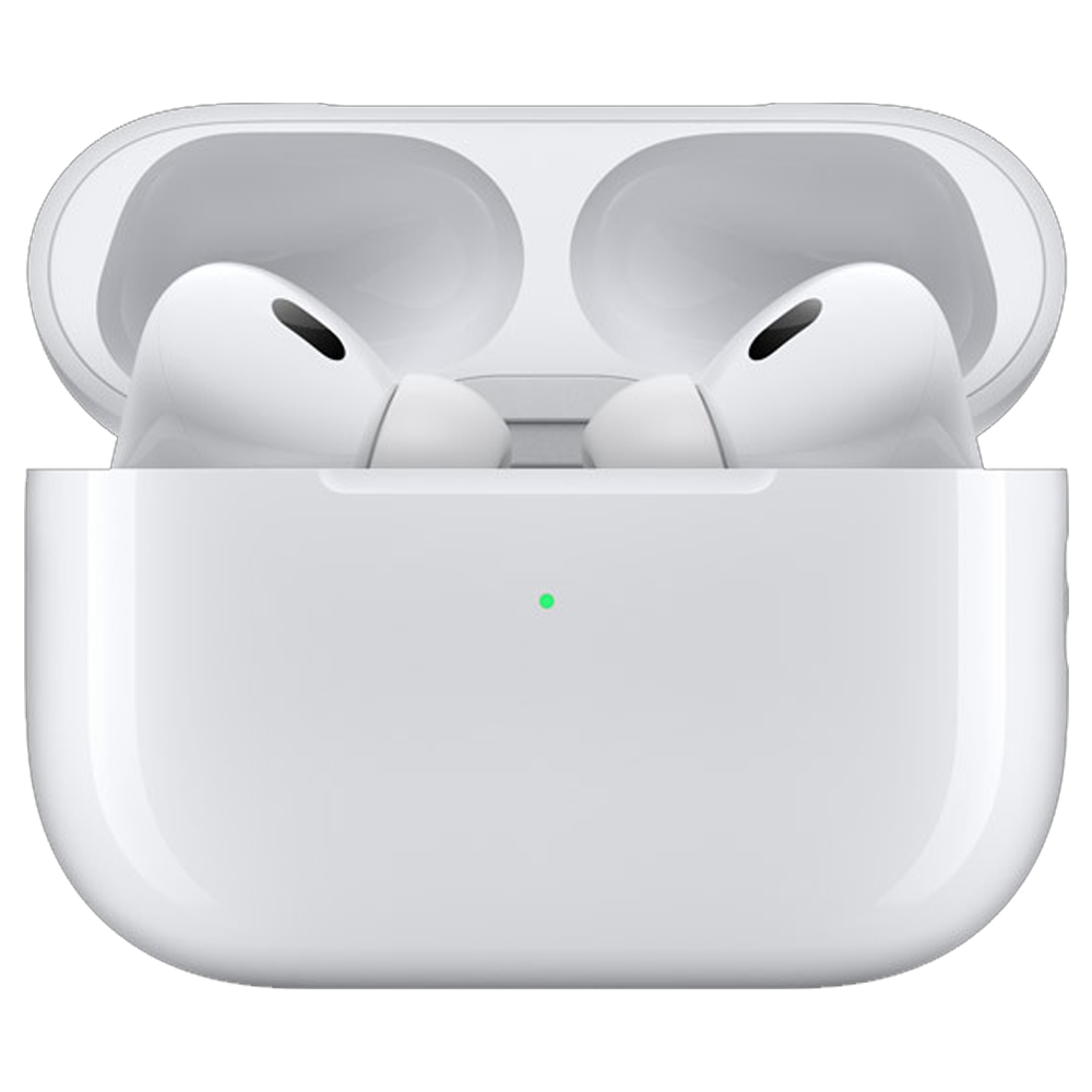 Apple AirPods Pro 2 in their charging case