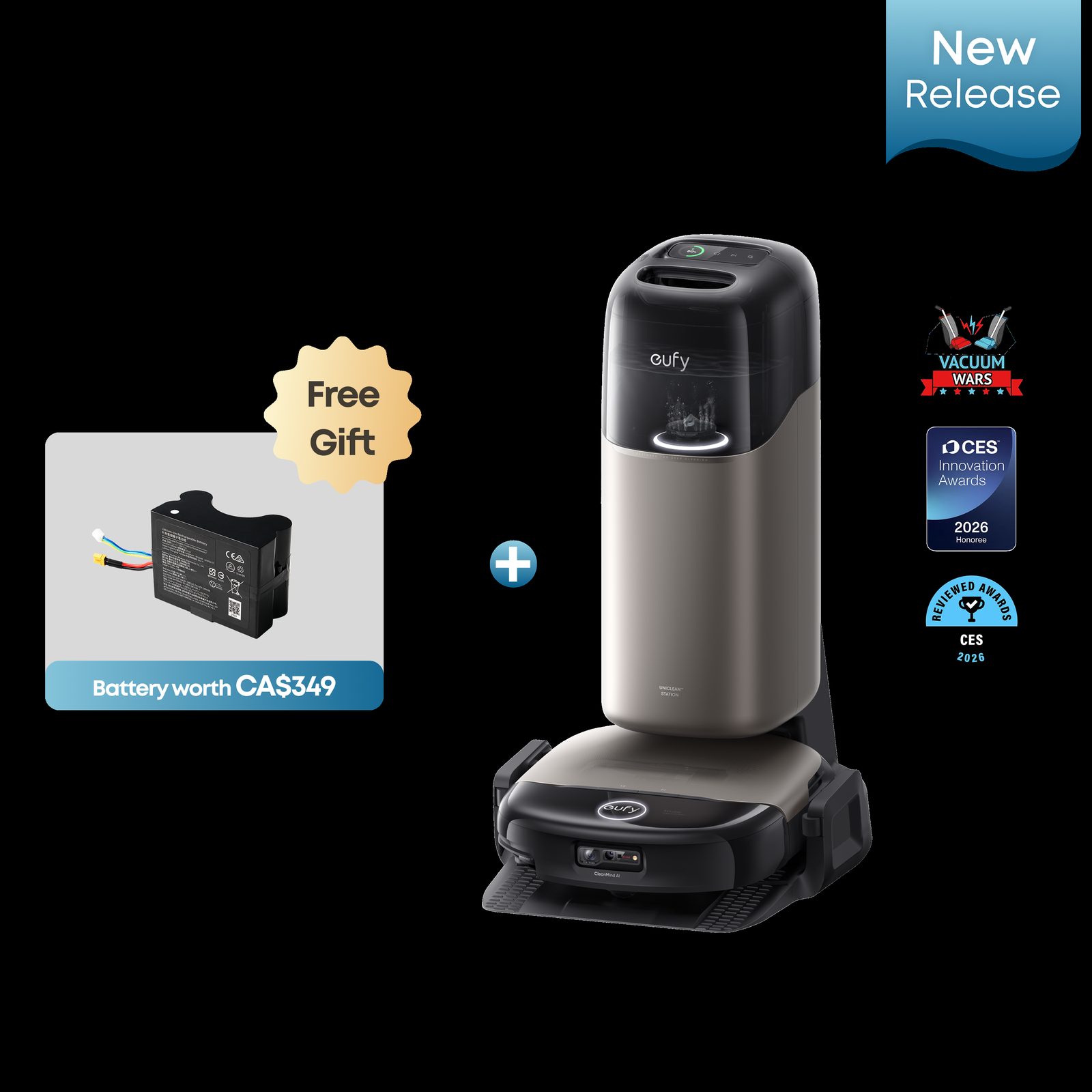 Eufy Robot Vacuum Omni S2