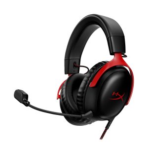 HyperX Cloud III (Black/Red, 727A9AA)