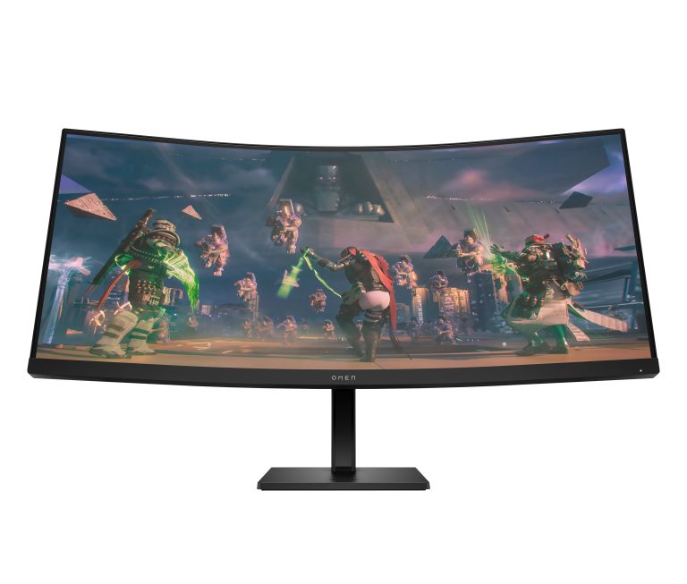 HP OMEN by HP OMEN by HP 34 inch WQHD 165Hz Curved Gaming Monitor – OMEN 34c