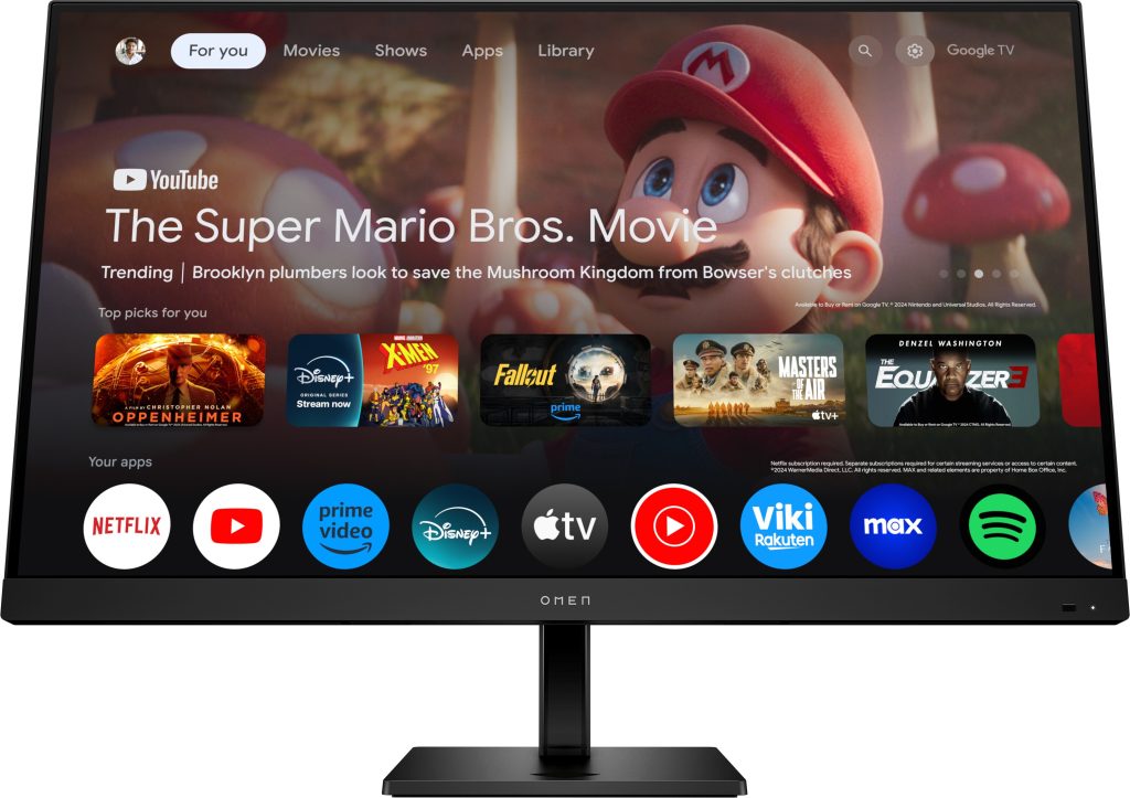 HP OMEN by HP OMEN by HP 31.5 inch UHD 144Hz Smart Gaming Monitor - OMEN 32x