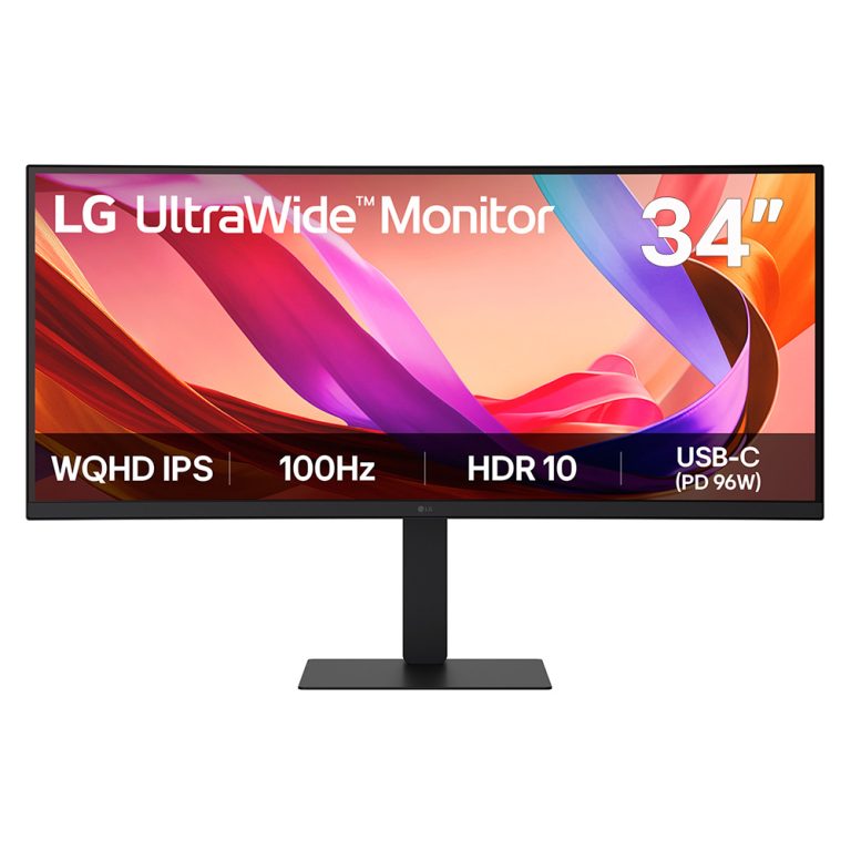 LG 34″ IPS Ultrawide QHD Monitor