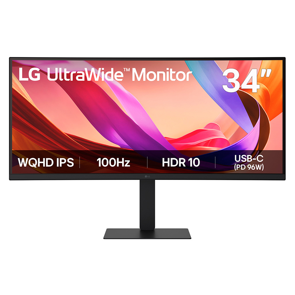LG 34" IPS Ultrawide QHD Monitor
