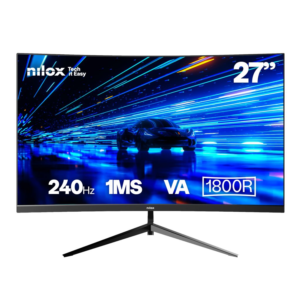 Nilox MONITOR 27 CURVO 240HZ VA HDMI Y DP