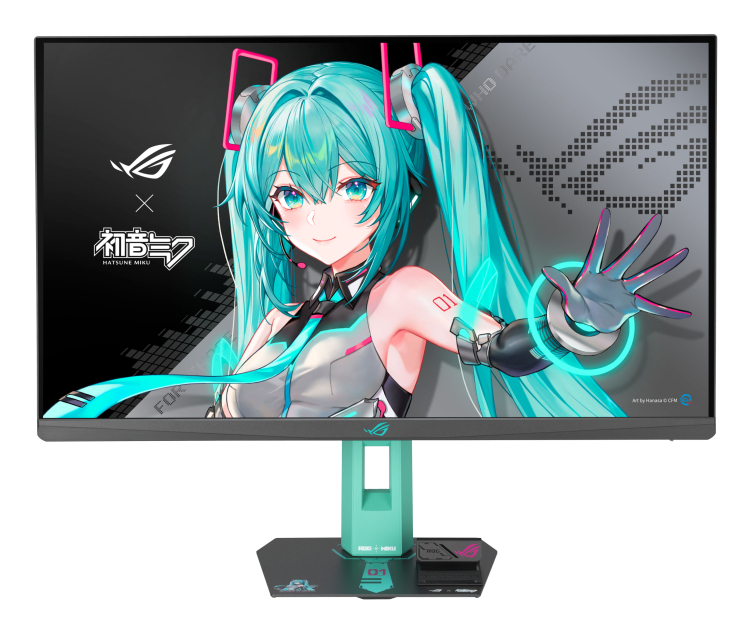 ASUS ROG Strix XG27ACMEG-G Hatsune Miku Edition