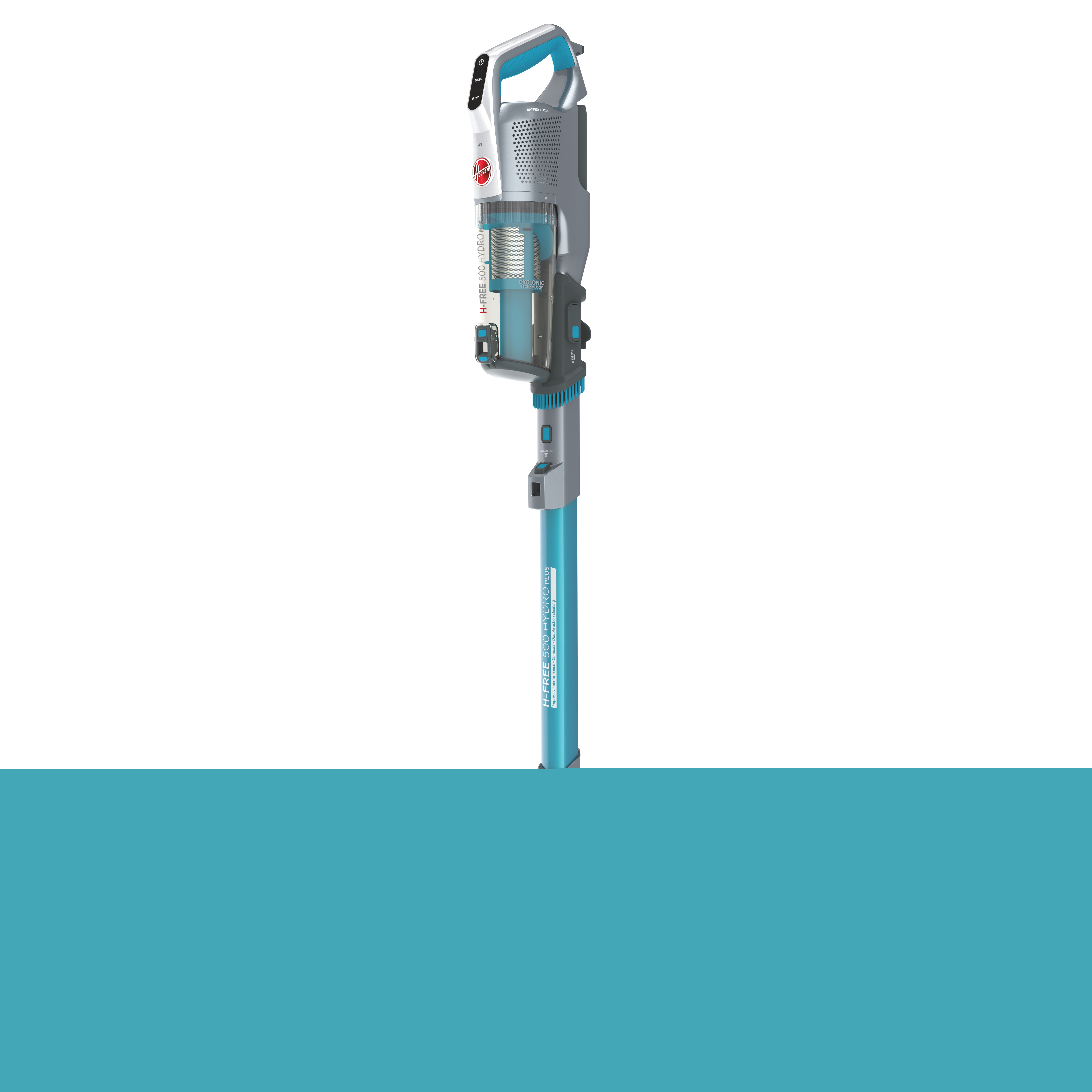 Hoover HF522YSP 011 Stick vacuum Battery Dry&wet Micro Bagless 0.45 L 330 W Grey