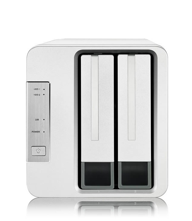 TerraMaster F2-210 8TB 2x4TB Seagate IronWolf 2 Bay NAS Desktop