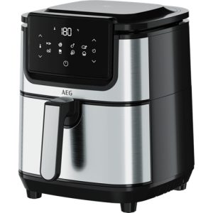 AEG AF6-1-4ST Single 3.5 L Stand-alone 1500 W Hot air fryer Black, Stainless steel