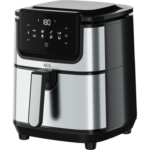 AEG AF6-1-4ST Single 3.5 L Stand-alone 1500 W Hot air fryer Black, Stainless steel
