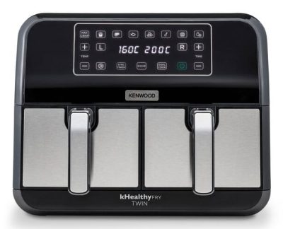 Kenwood HFM20.000MB fryer Double 8 L Stand-alone 1700 W Hot air fryer Black