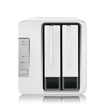 TerraMaster F2-221 4TB 2x2TB Seagate IronWolf 2 Bay NAS Desktop