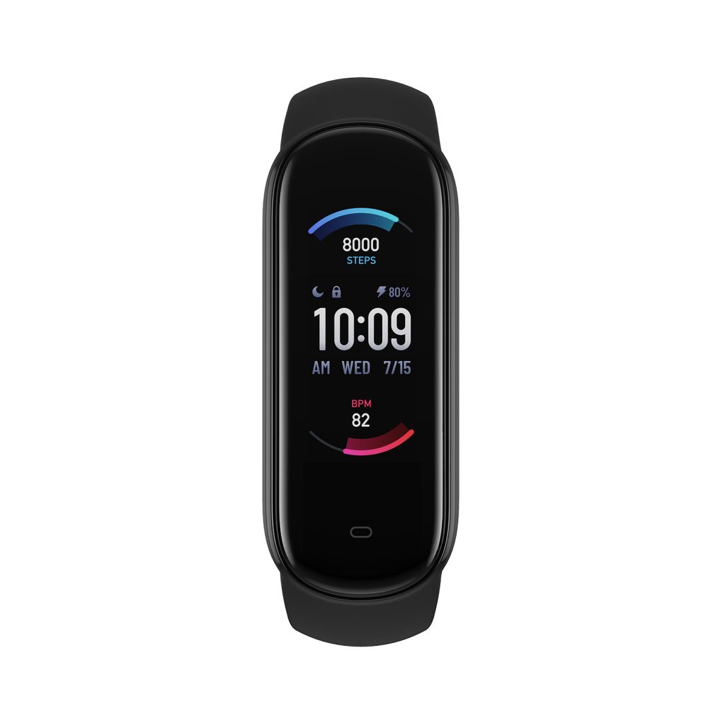Amazfit Band 5 AMOLED Wristband activity tracker 2.79 cm (1.1″) Black