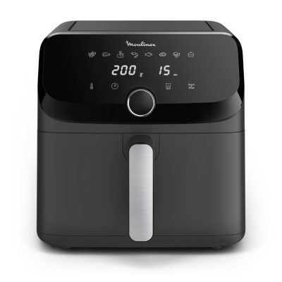 Moulinex Easy Fry Mega EZ855HF0 fryer Single 7.5 L Stand-alone 2020 W Hot air fryer Black, Grey