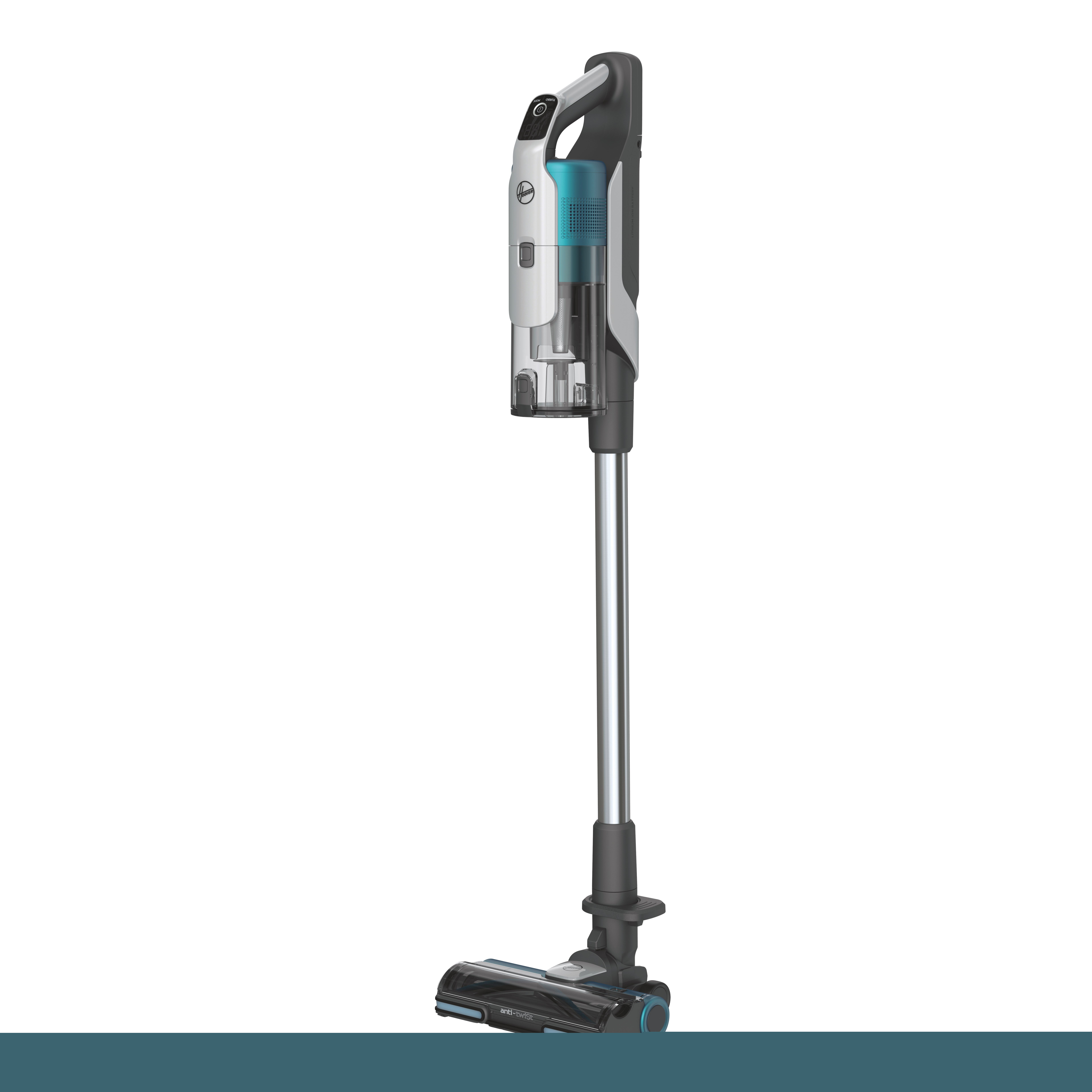 Hoover HF910P 011 Stick vacuum Battery Dry EPA Bagless 0.7 L 350 W Blue, Grey