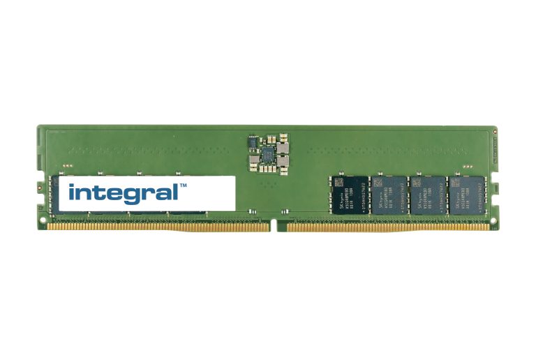 Integral 16GB PC RAM MODULE DDR5 5600MHZ PC5-44800 UNBUFFERED NON-ECC DIMM 1.1V 2GX8 CL46 EQV. TO 16GD55600UDIMM FOR DELL