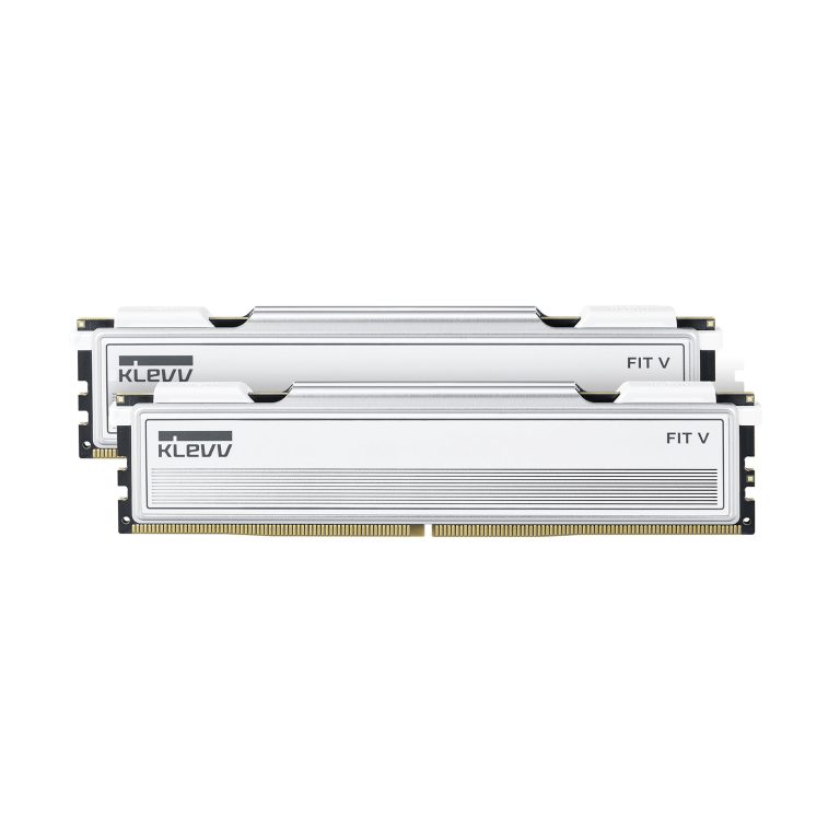 Klevv 32GB (16GBx2) FIT V 6400MHz CL32 DDR5 UDIMM White