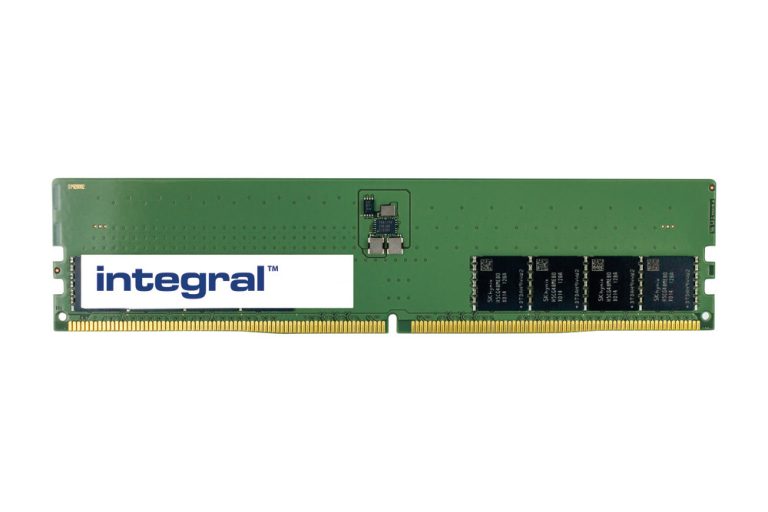 Integral 32GB PC RAM MODULE DDR5 4800MHZ PC5-38400 UNBUFFERED NON-ECC DIMM 1.1V 2GX8 CL40 EQV. TO 32GD54800UDIMM FOR DELL