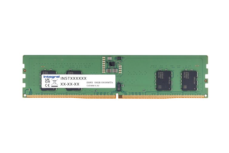 Integral 8GB PC CUDIMM RAM MODULE DDR5 6400MT/s PC5-51200 CLOCKED UNBUFFERED NON-ECC DIMM 1.1V 1GX16 CL52 EQV. TO KVR64A52BS6-8 FOR VALUE