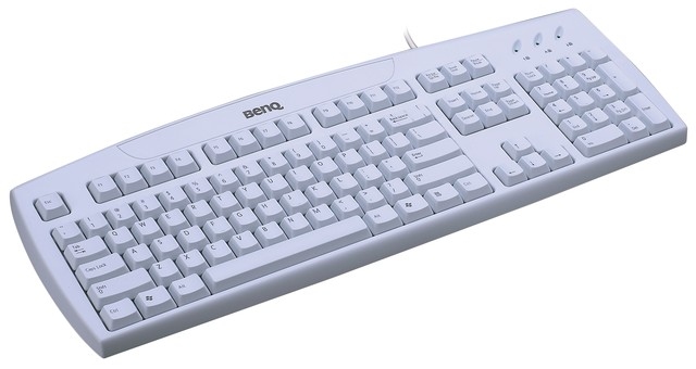 BenQ I100 PS2 Multimedia White keyboard PS/2