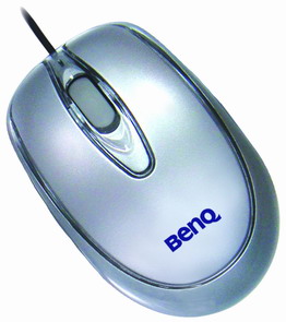 BenQ Optical Mini Retail Silver mouse USB Type-A + PS/2 400 DPI