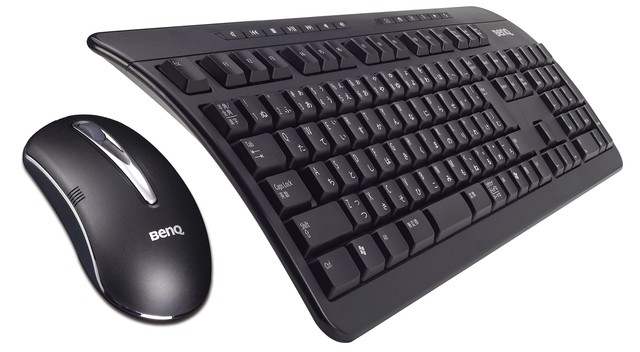BenQ x530 Wireless And Mouse keyboard Mouse included RF Wireless Black