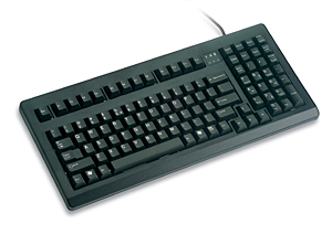 CHERRY 19″ compact PC , DE keyboard PS/2 QWERTY Black