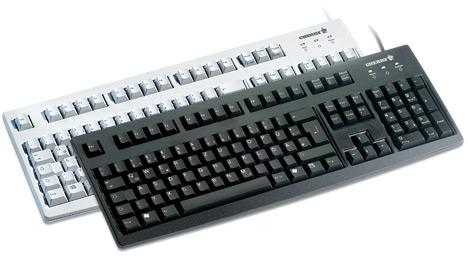 CHERRY Comfort PS/2, black, US keyboard PS/2
