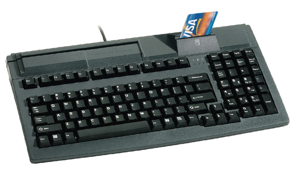 CHERRY G81-7040LUBUS-2 Black 16″ USB keyboard QWERTY