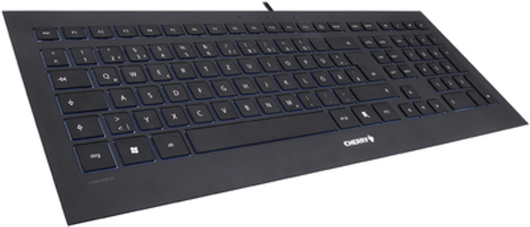 CHERRY Strait Corded keyboard Home USB QWERTY Danish Black