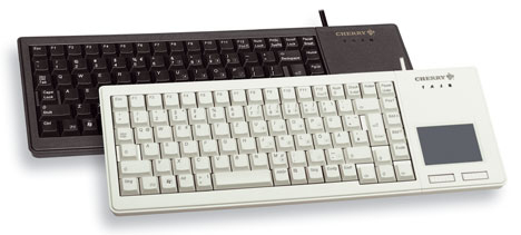 CHERRY XS Touchpad (DE) keyboard PS/2 Grey