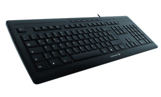 CHERRY eVolution STREAM Corded MultiMedia , Black (DE) keyboard USB + PS/2