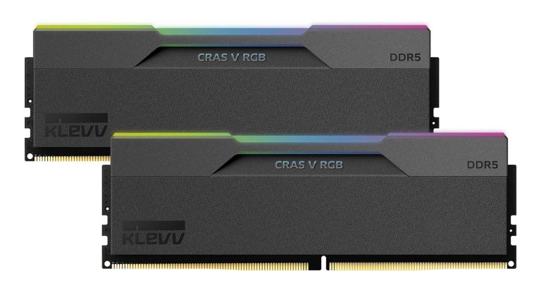 Klevv CRAS V 32GB (2x16GB) DDR5 Gaming RAM 6000MHz CL30 Memory Module Kit