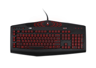 DELL Alienware TactX keyboard Gaming USB Black