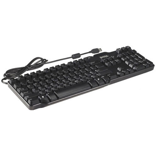 DELL QuietKey USB keyboard AZERTY Black
