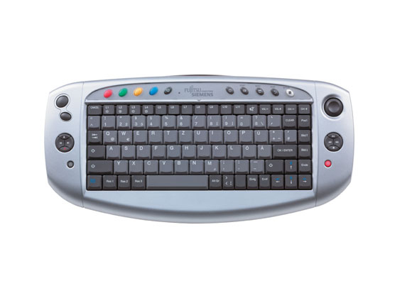 Fujitsu ACTIVY Media Center IR GER keyboard RF Wireless