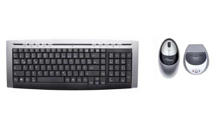 Fujitsu Slim Line + Mouse B keyboard Mouse included RF Wireless AZERTY
