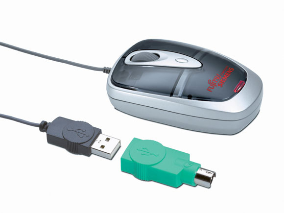 Fujitsu TOUCHBIRD Optical MB mouse USB Type-A 400 DPI