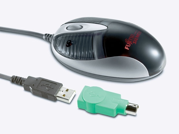 Fujitsu TOUCHBIRD Optical TR mouse USB Type-A