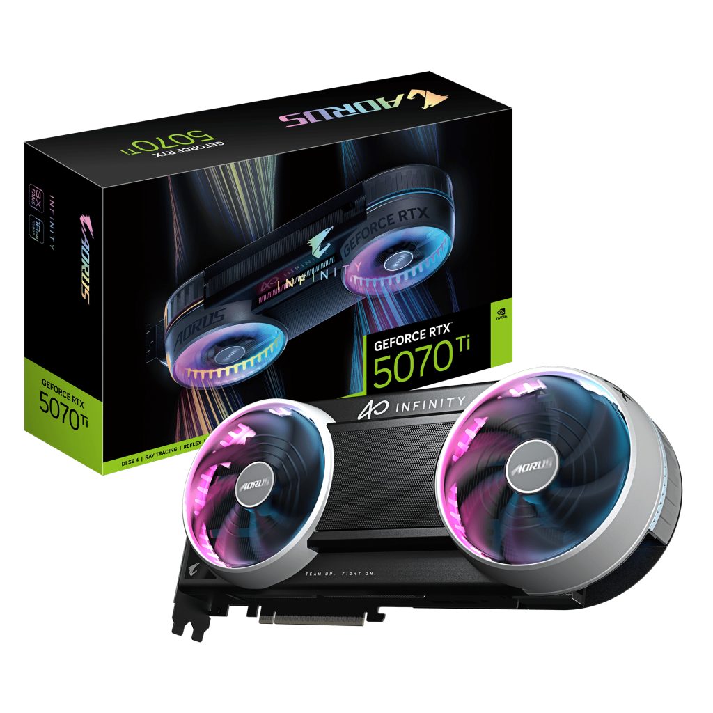 GIGABYTE AORUS GeForce RTX 5070 Ti INFINITY 16G