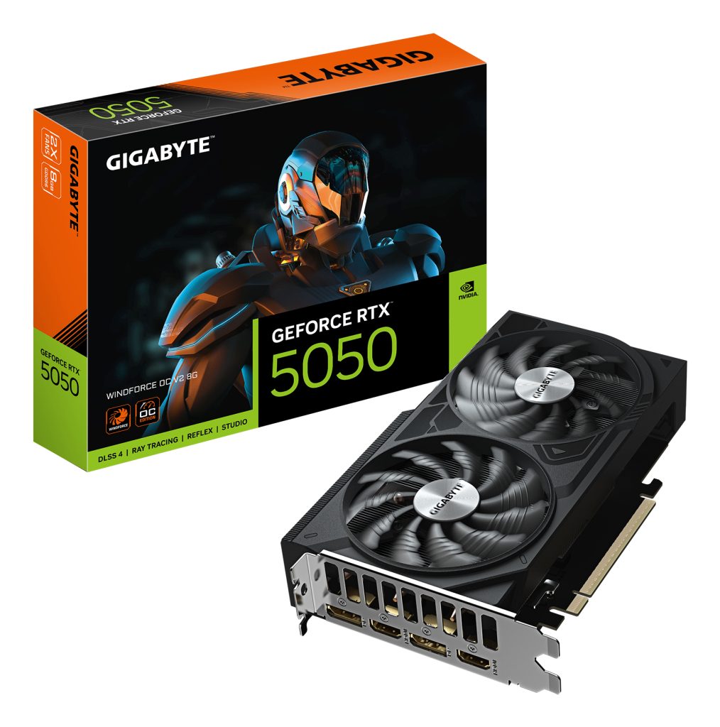 GIGABYTE GeForce RTX 5050 WINDFORCE OC V2 8G