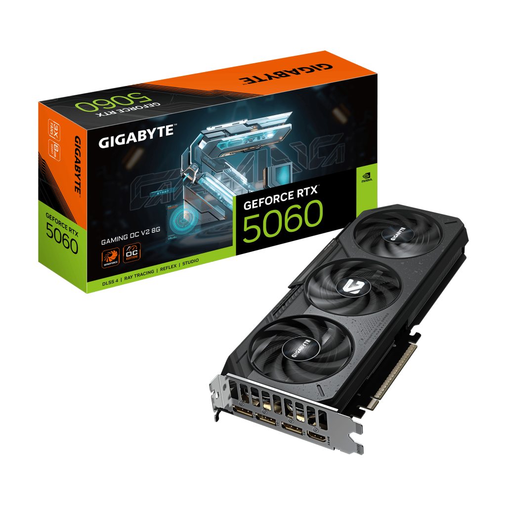 GIGABYTE GeForce RTX 5060 GAMING OC V2 8G