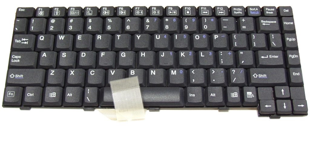 HP Dualpoint 2530p (FR) keyboard Black