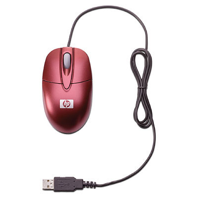 HP Merlot Optical mouse USB Type-A + PS/2