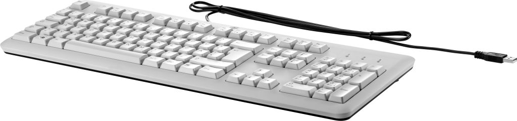 HP USB Grey Keyboard