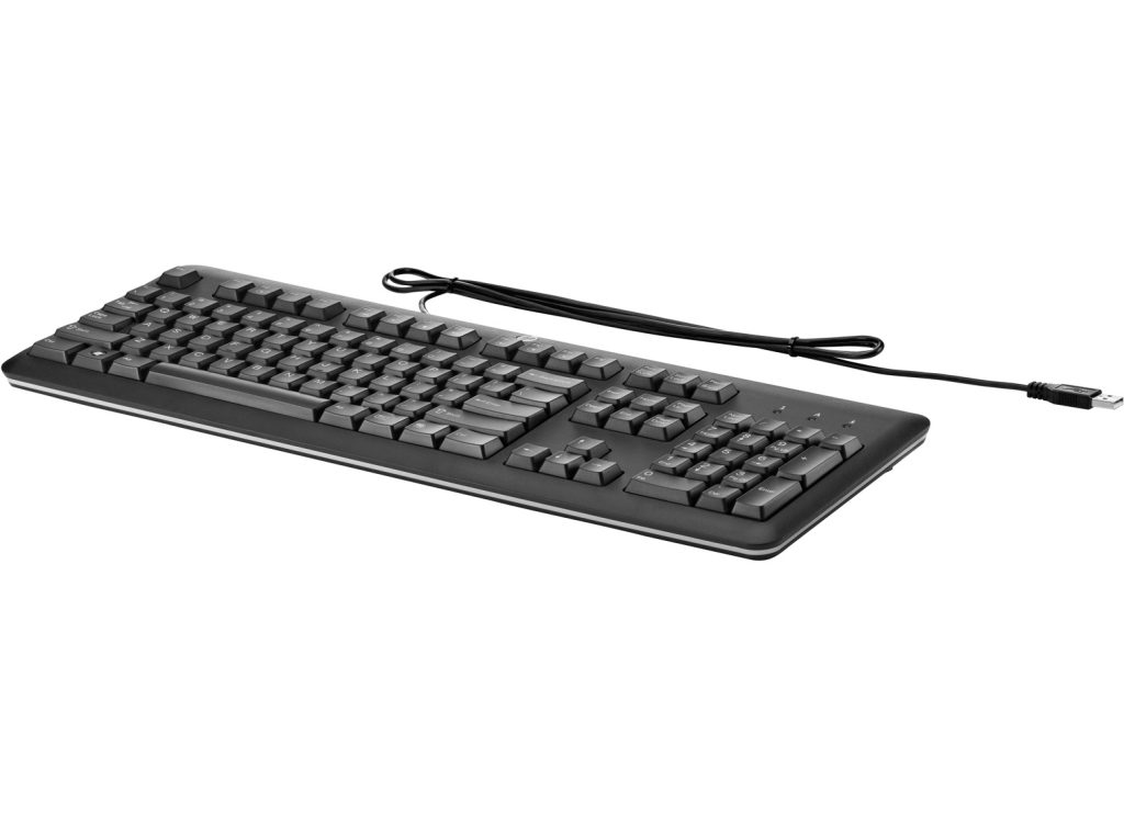HP USB Standard , IT keyboard QWERTY Italian Black