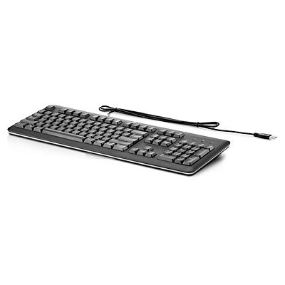 HP USB keyboard QWERTY English Black