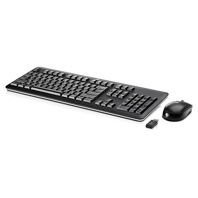 HP Wireless And Mouse keyboard Mouse included Home RF Wireless Black