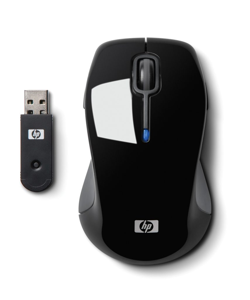 HP Wireless Comfort (Black) mouse RF Wireless Optical