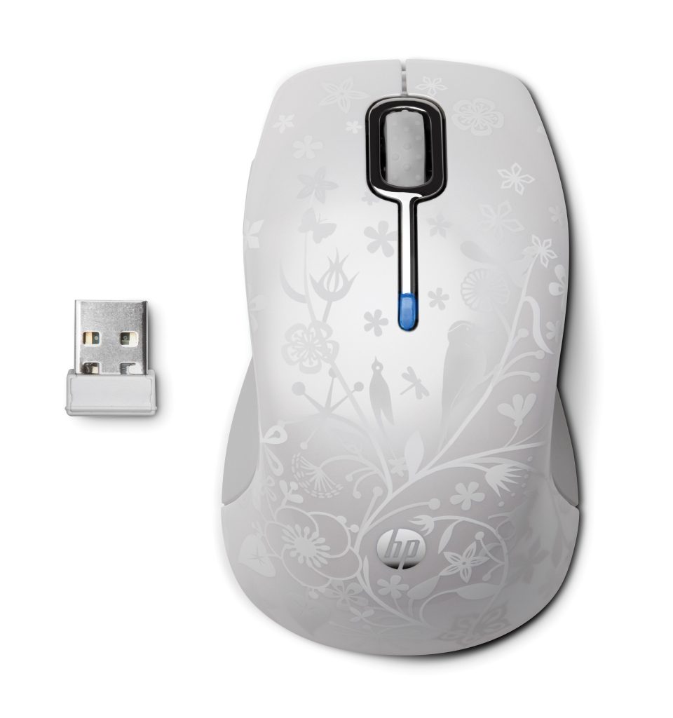 HP Wireless Comfort (Studio Tord Boontje) Mobile mouse Office RF Wireless Laser
