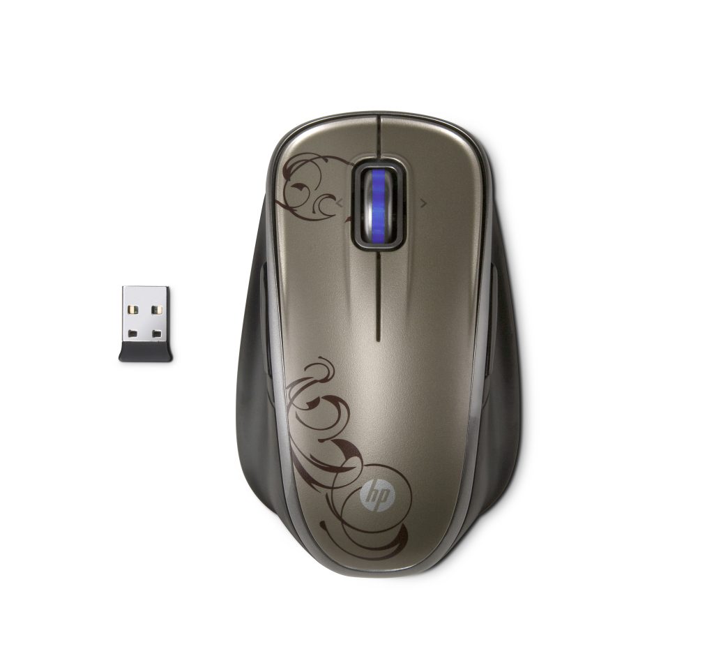 HP Wireless Laser Comfort mouse RF Wireless